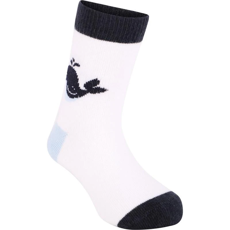 商品Katia & Bony|Marine print socks set in navy and white,价格¥54,第2张图片详细描述