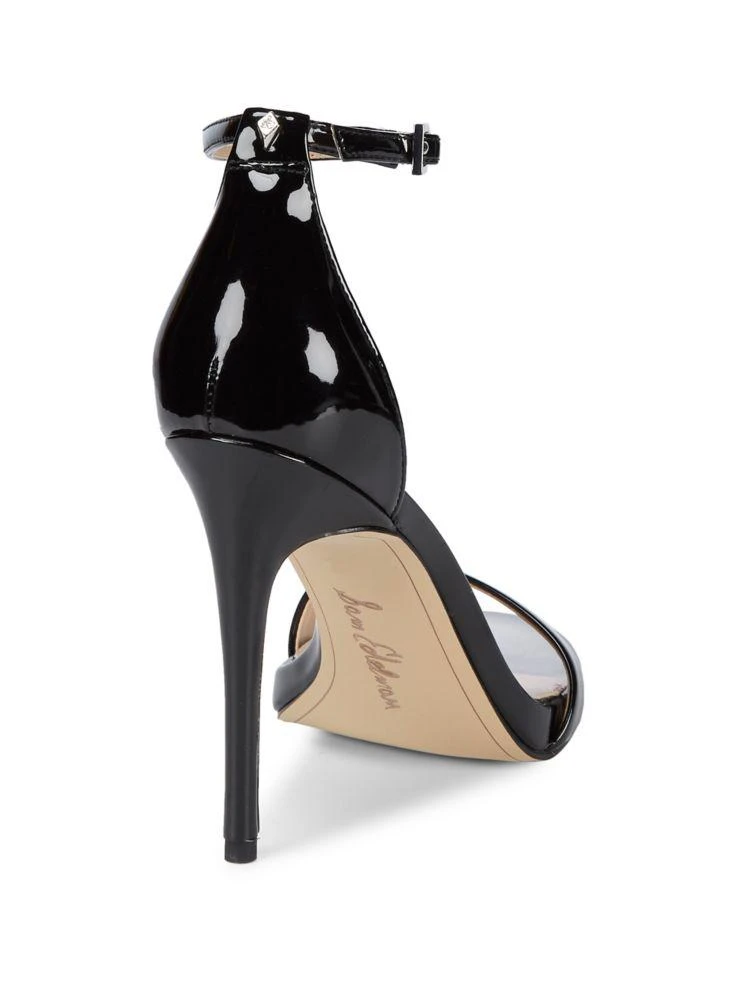 商品Sam Edelman|Ariella Patent 一字带细高跟凉鞋,价格¥272,第2张图片详细描述