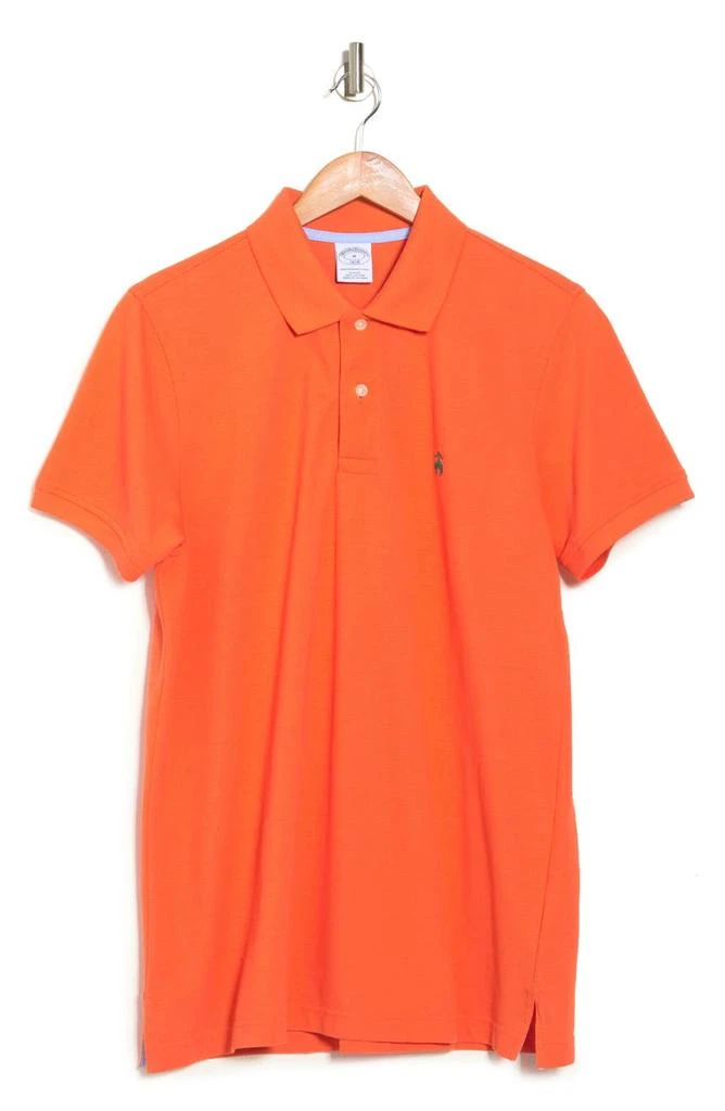 商品Brooks Brothers|Piqué Solid Short Sleeve Polo,价格¥180,第3张图片详细描述