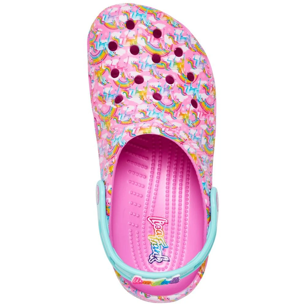 商品Crocs|Big Girls Lisa Frank Unicorn Classic Clogs from Finish Line,价格¥188,第5张图片详细描述