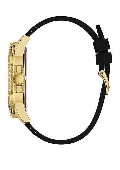 商品GUESS|Gold Tone Oversized Watch,价格¥1239,第5张图片详细描述