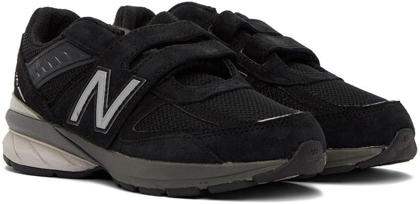 商品New Balance|Kids Black 990v5 Hook & Loop Little Kids Sneakers,价格¥450,第4张图片详细描述