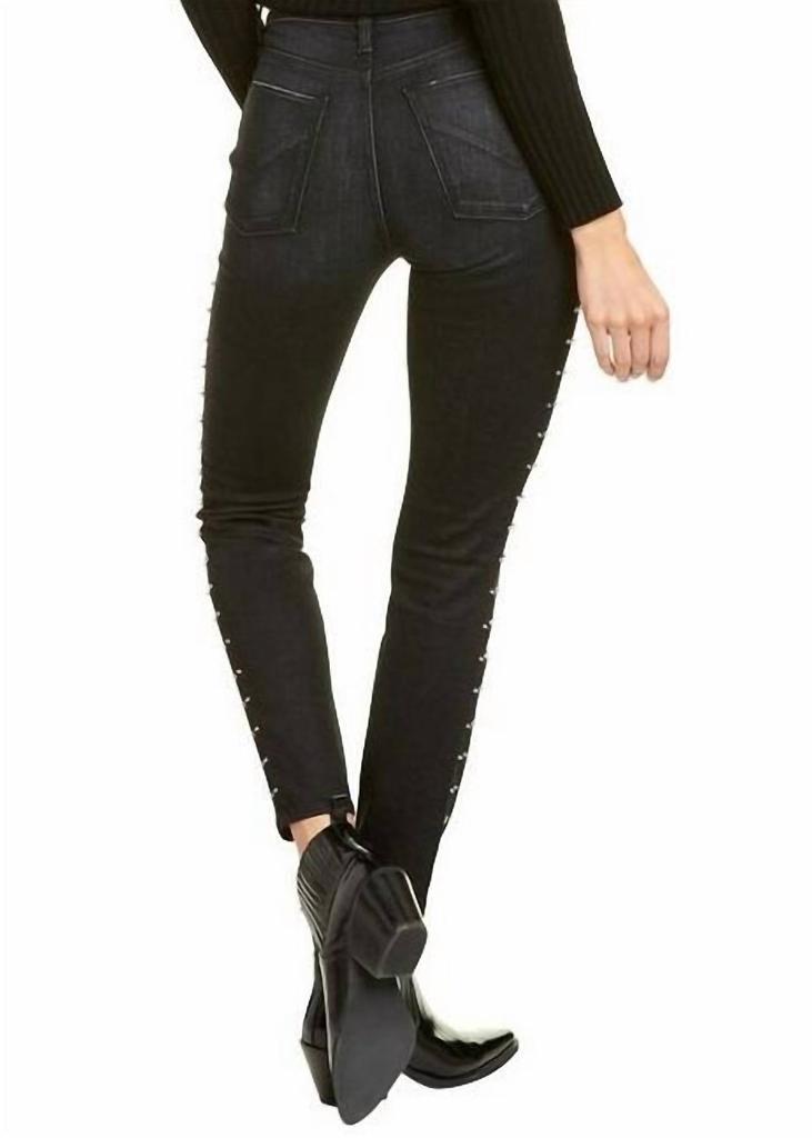 商品Hudson|Barbara High Waist Ankle Jean in Incline,价格¥1407,第4张图片详细描述