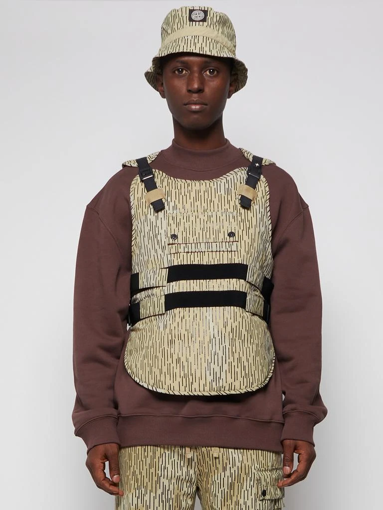 商品Stone Island|Camouflage Print Vest Natural Beige,价格¥2166,第3张图片详细描述