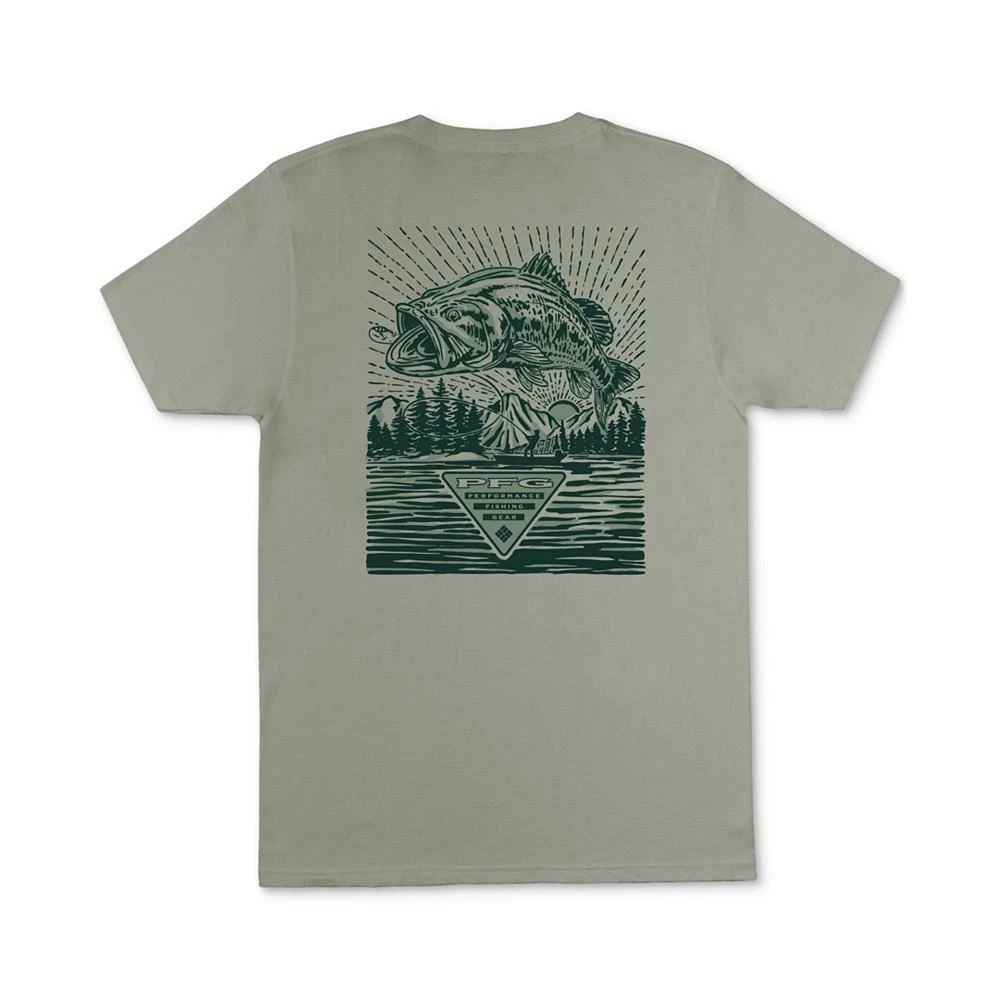 商品Columbia|Men's Hook PFG Short-Sleeve Logo Graphic T-Shirt,价格¥207,第1张图片