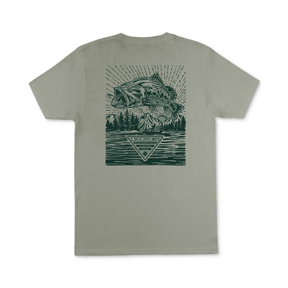 商品Columbia|Men's Hook PFG Short-Sleeve Logo Graphic T-Shirt,价格¥112,第1张图片