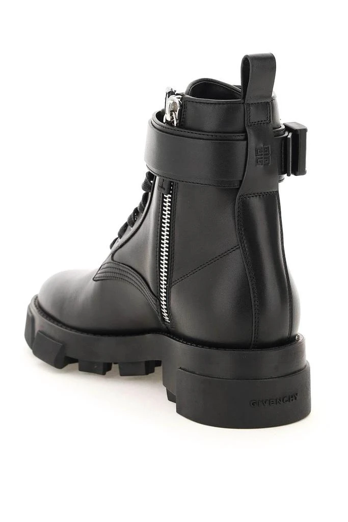 商品Givenchy|TERRA LEATHER COMBAT BOOTS,价格¥4503,第2张图片详细描述