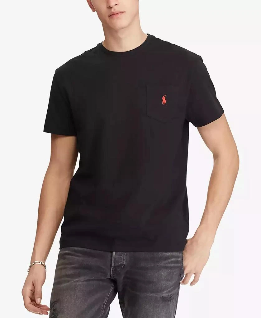 商品Ralph Lauren|Men's Classic Fit Crew Neck Pocket T-Shirt,价格¥418,第1张图片