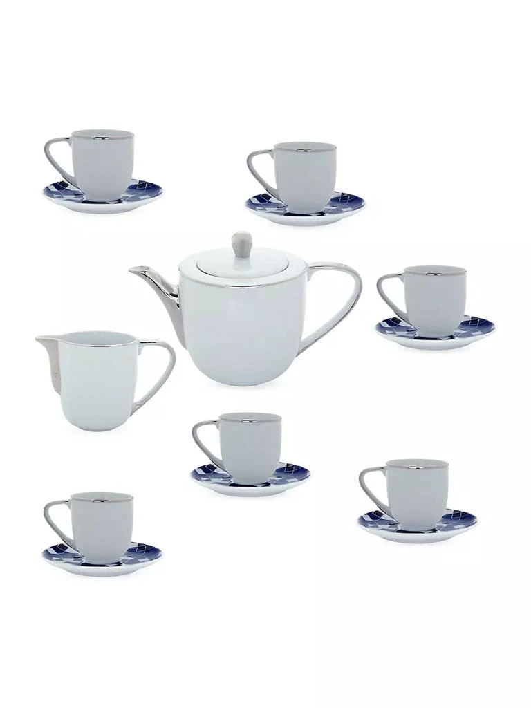 商品The Lino|Night Navy Porcelain Teapot,价格¥1123,第3张图片详细描述