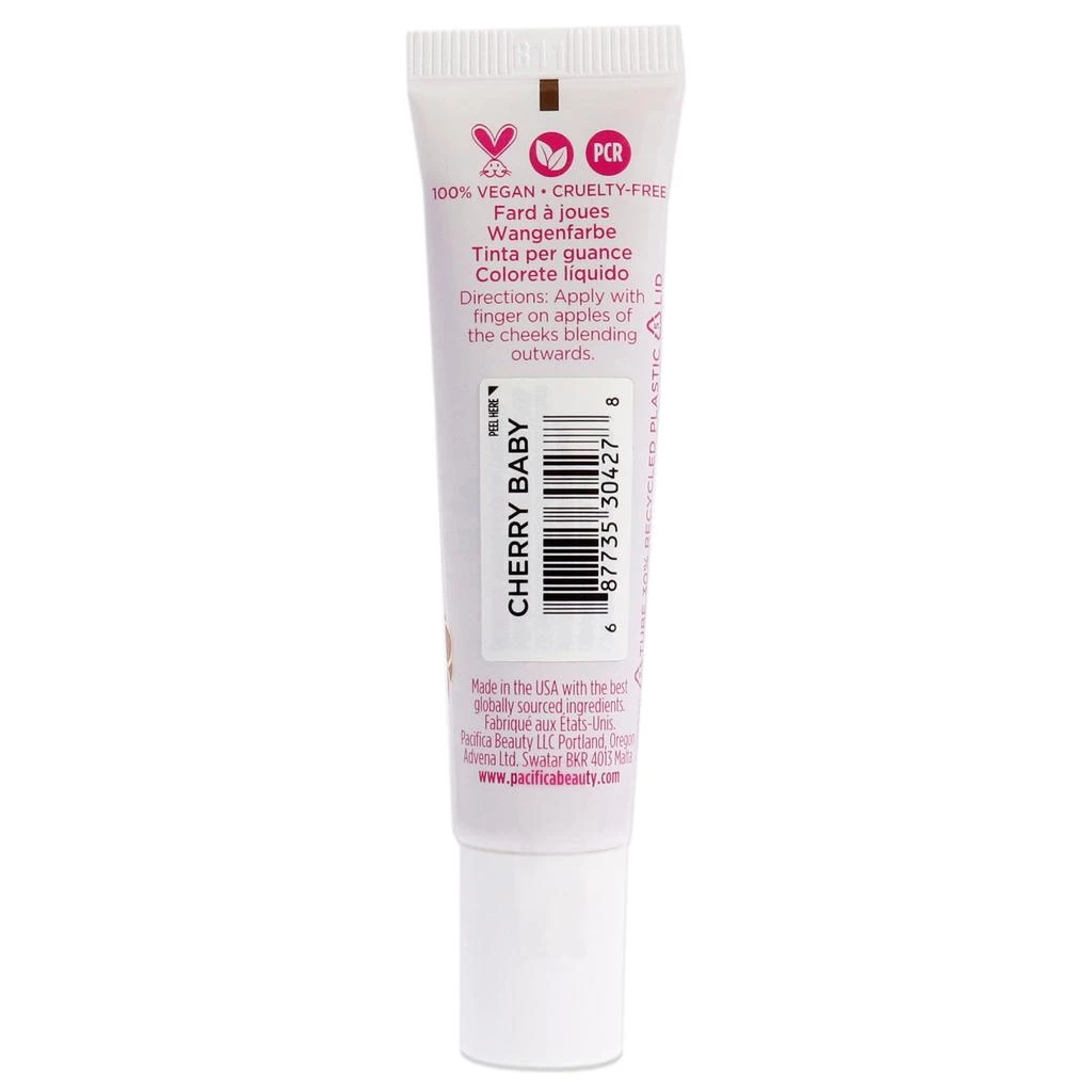 商品Pacifica|Cheeky Cherry Cheek Stain - Cherry Baby by Pacifica for Women - 0.50 oz Blush,价格¥134,第2张图片详细描述