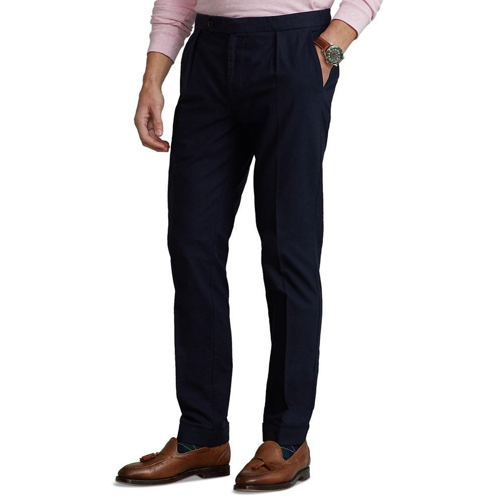商品Ralph Lauren|Men's Garment-Dyed Oxford Suit Trousers,价格¥874,第1张图片