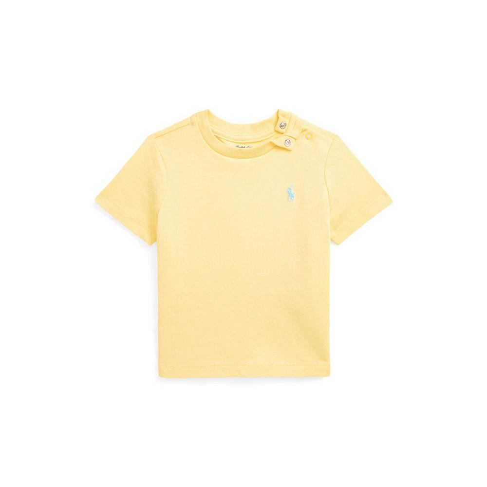 商品Ralph Lauren|Baby Boys Jersey Crewneck T-shirt,价格¥136,第1张图片