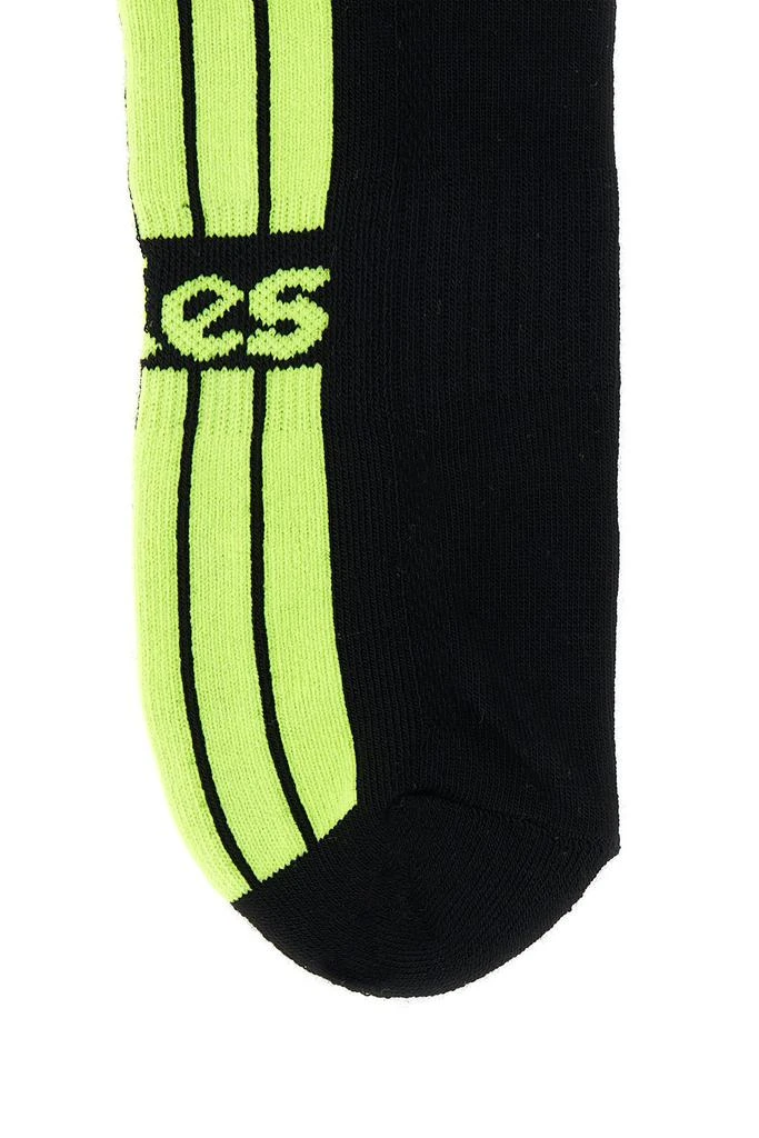 商品Aries|Black stretch polyester blend socks,价格¥225,第1张图片