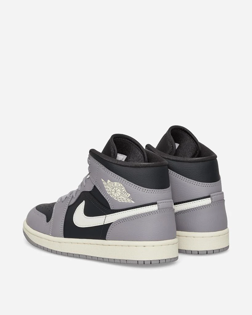 商品Jordan|WMNS Air Jordan 1 Mid Sneakers Cement Grey,价格¥555,第5张图片详细描述