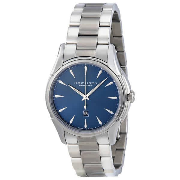 商品Hamilton|Jazzmaster Automatic Blue Dial Ladies Watch H32315141,价格¥4146,第1张图片