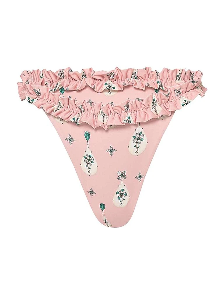 商品Agua by Agua Bendita|Alma Luz Joyeria Ruffled Bikini Bottom,价格¥354,第1张图片