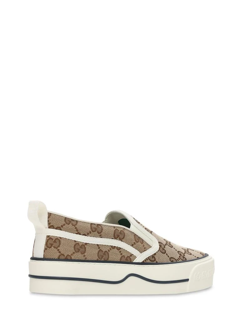 商品Gucci|20mm Gucci Tennis 1977 Slip-on Sneakers,价格¥5465,第3张图片详细描述