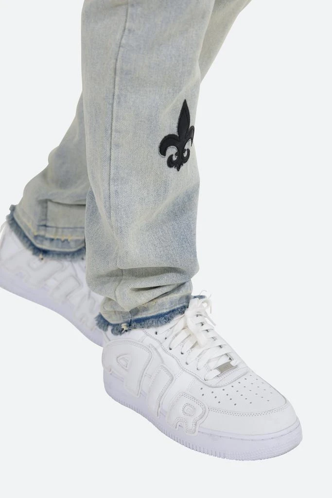 D112 Fleur Straight Denim - Blue 商品