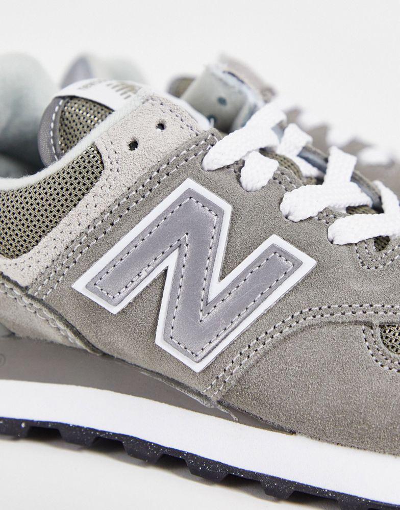 New Balance 574 trainers in grey商品第4张图片规格展示