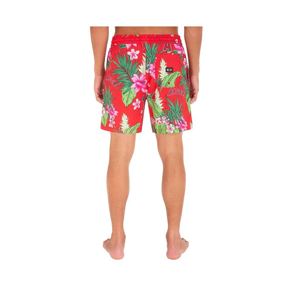 商品Hurley|Men's Los Angeles Angels Cannonball Tropics Swim Trunks,价格¥414,第2张图片详细描述