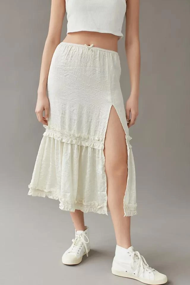 商品Urban Outfitters|UO Prairie Midi Skirt,价格¥78,第3张图片详细描述