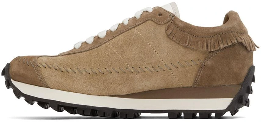 商品VisVim|Beige Walpi Runner Sneakers,价格¥3736,第3张图片详细描述