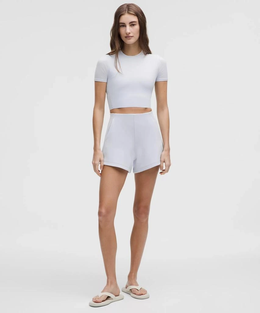 Wundermost Ultra-Soft Nulu Crewneck Cropped T-Shirt 商品