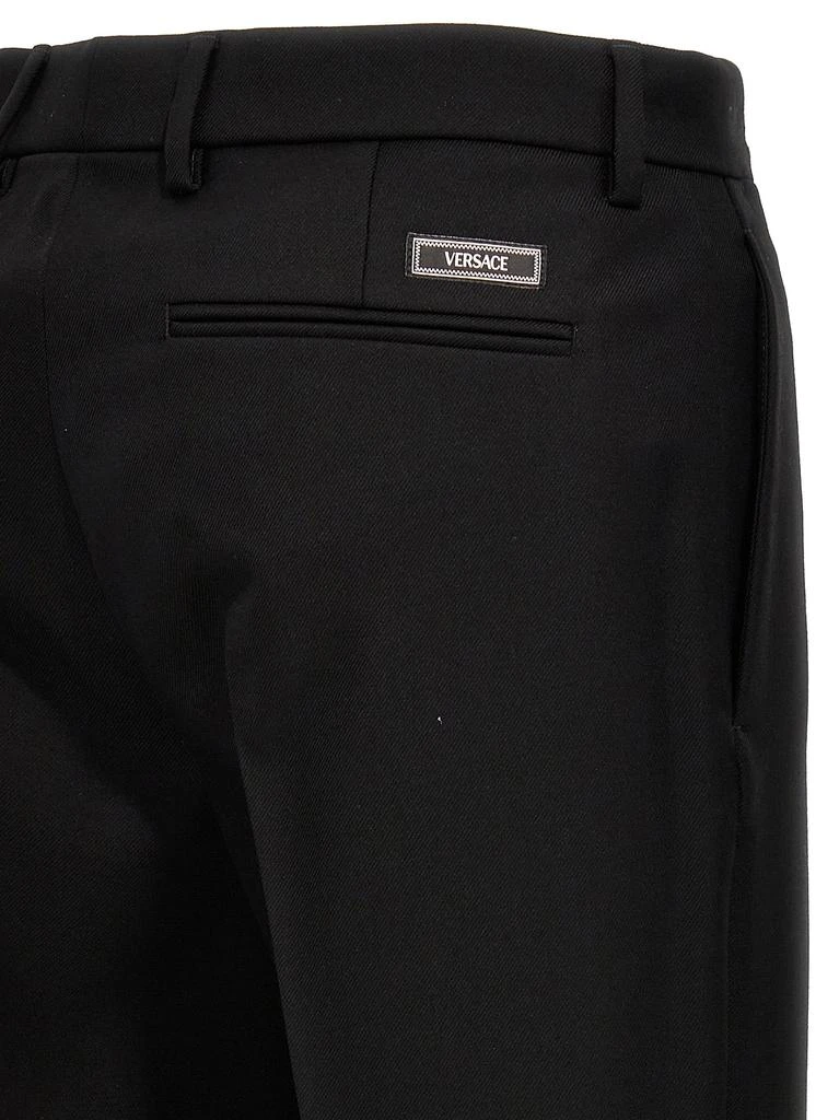 商品Versace|Formal Wool Pants Black,价格¥2181,第4张图片详细描述