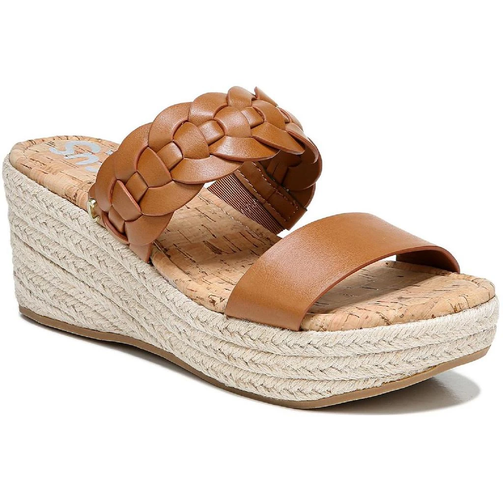 商品Sam Edelman|Circus by Sam Edelman Womens Remy Faux Leather Wedge Espadrilles,价格¥142,第2张图片详细描述