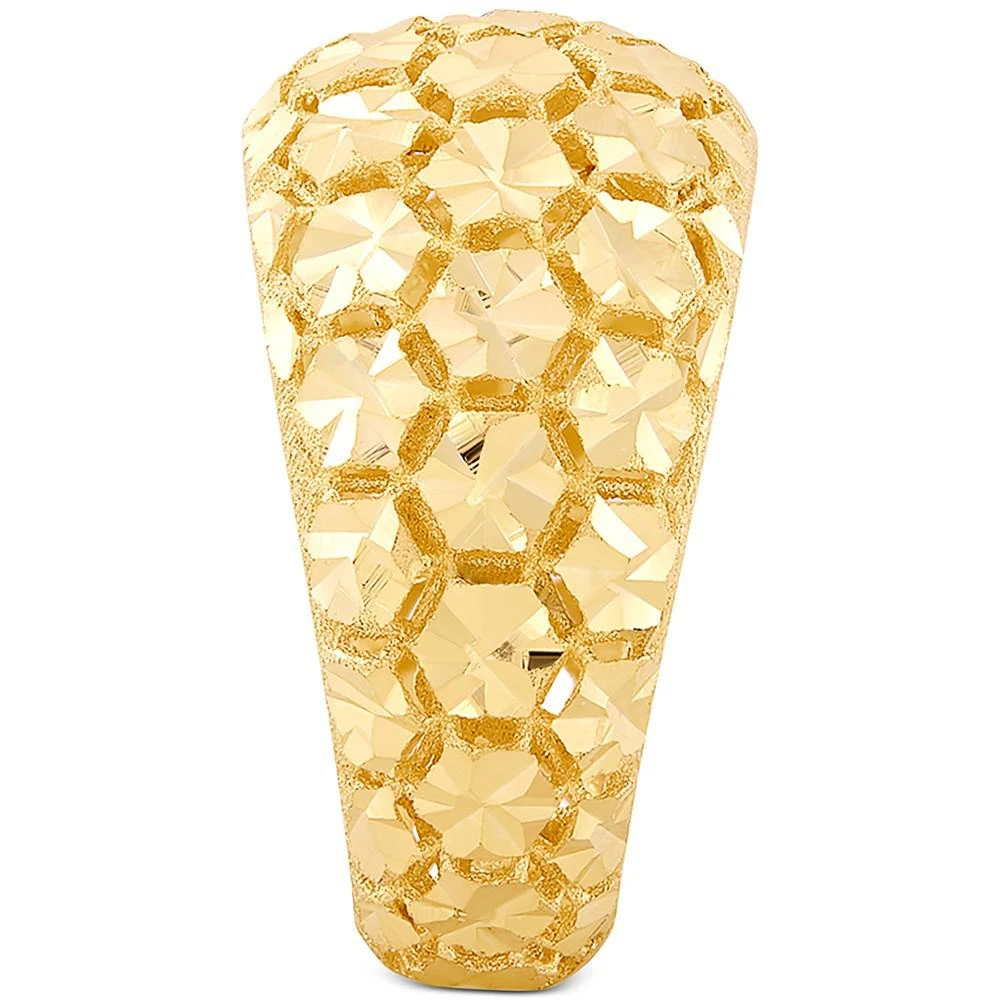 商品Effy|Effy Oro by EFFY® Bead-Design Wide-Band Statement Ring in 14k Gold,价格¥12673,第4张图片详细描述