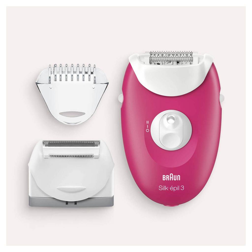 Braun Silk-épil 3 3-410 Epilator with 3 Extras商品第6张图片规格展示