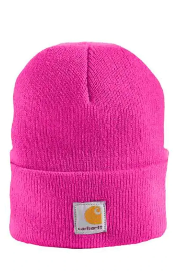 商品Carhartt|(CB8905) Acrylic Watch Hat - Raspberry Rose ,价格¥43,第1张图片