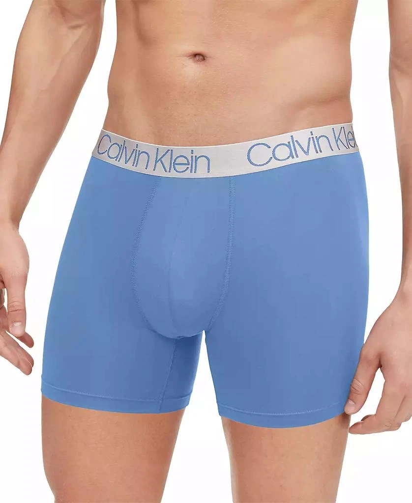Men's 3-Pack Chromatic Microfiber Boxer Brief Underwear 商品