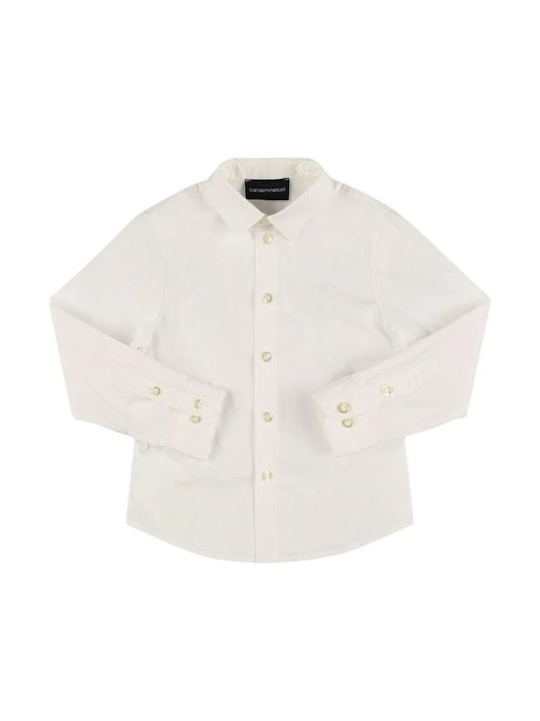 商品Emporio Armani|混棉府绸衬衫,价格¥660,第1张图片