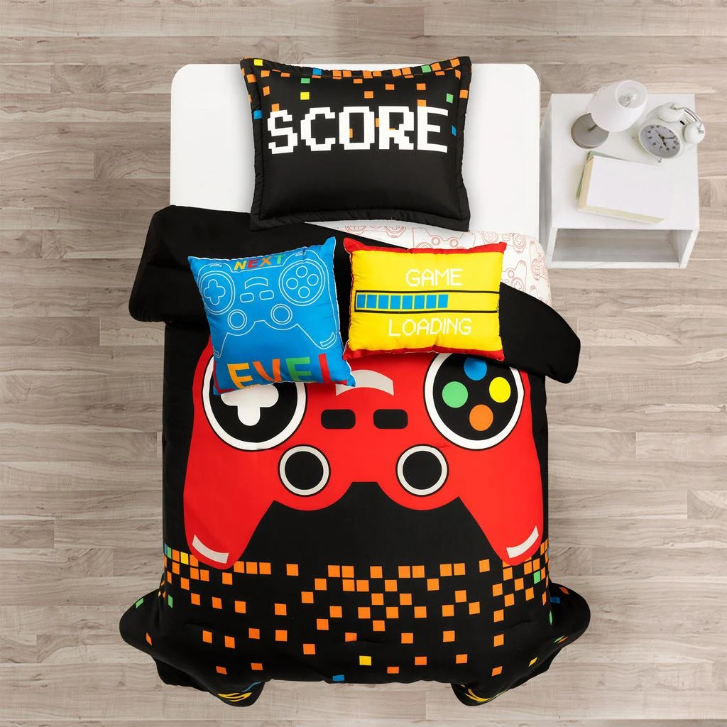 商品Lush Decor|Video Games Reversible Oversized 4Pc Set,价格¥1253,第2张图片详细描述