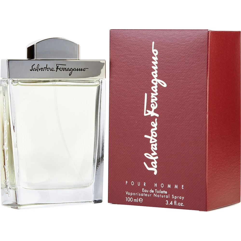 商品Salvatore Ferragamo|Salvatore Ferragamo 菲拉格慕 同名男士淡香水 EDT 100ml,价格¥381,第1张图片