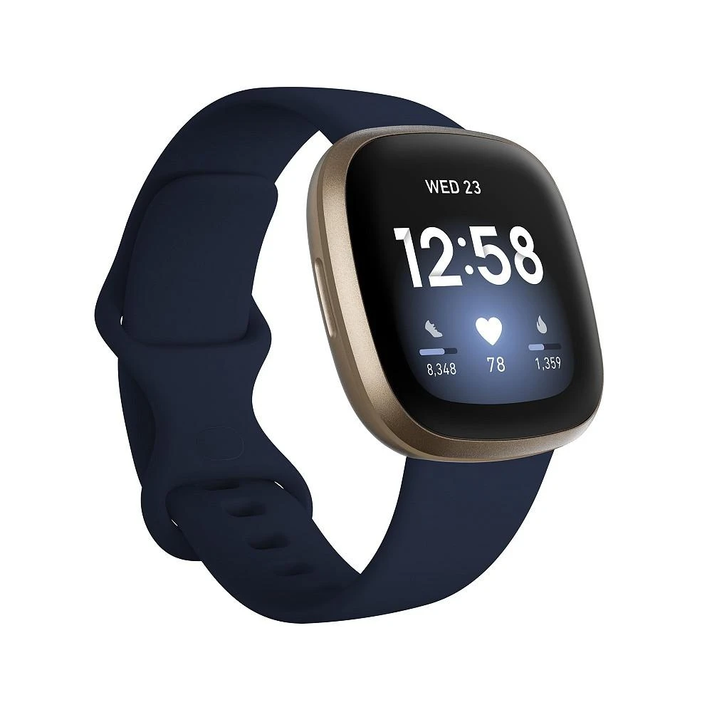 商品Fitbit|Versa 3 Midnight Blue Strap Smart Watch 39mm,价格¥1122,第1张图片