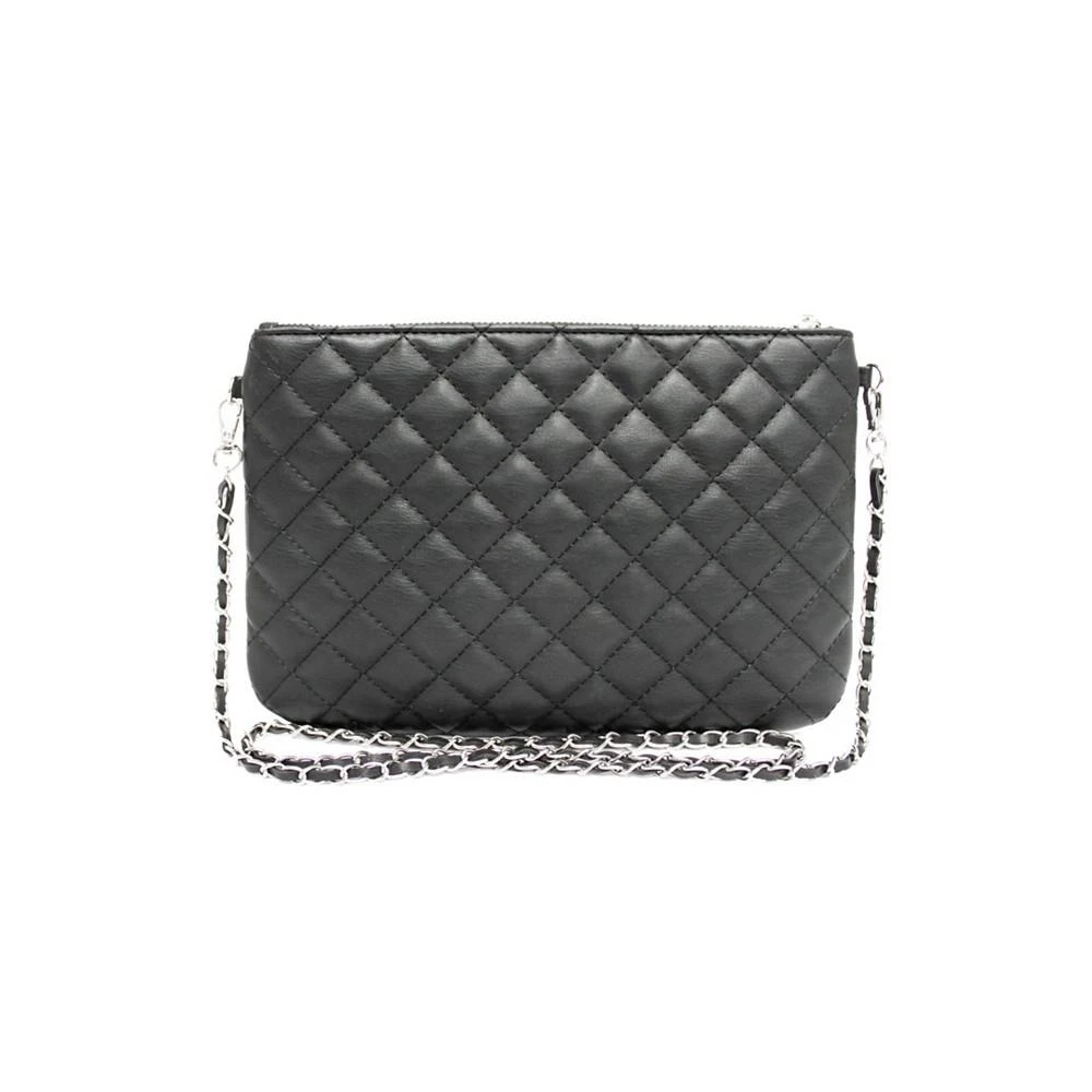 商品Badgley Mischka|Women's Everyday Quilted Flat Convertible Clutch,价格¥741,第3张图片详细描述