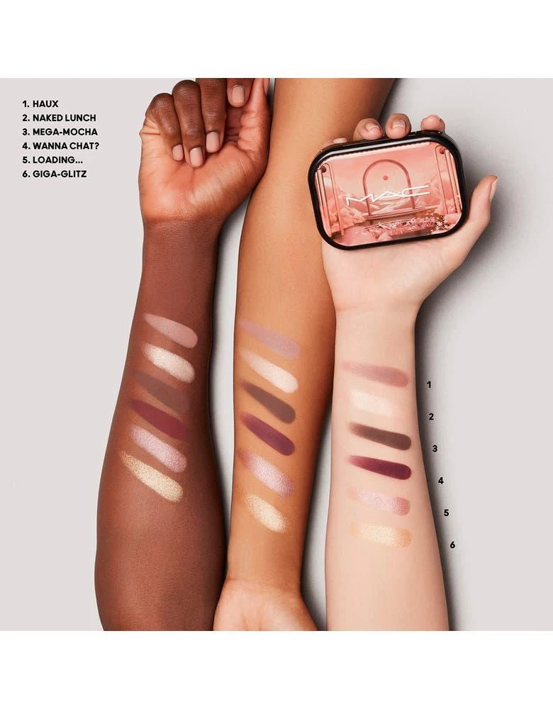 商品MAC|Connect in Color 6-Pan Eyeshadow Palette,价格¥278,第5张图片详细描述