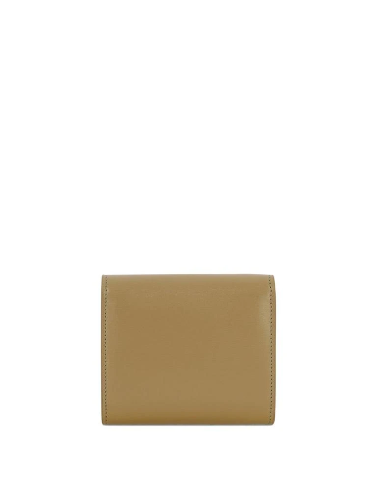 商品Salvatore Ferragamo|Wallet With Chain Wallets & Card Holders Beige,价格¥1740,第3张图片详细描述