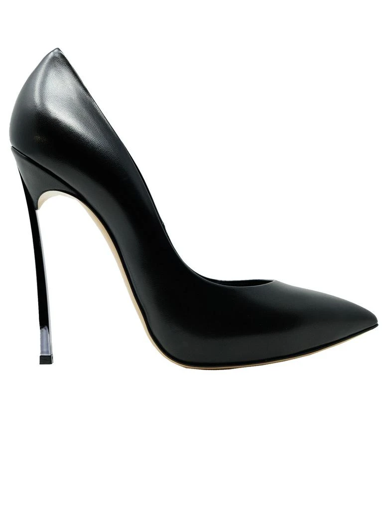 商品CASADEI|Casadei Womens Black Leather Pumps,价格¥5985,第1张图片