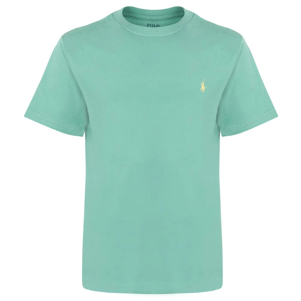 商品Ralph Lauren|Green Small Pony Logo Short Sleeve T Shirt,价格¥171,第1张图片