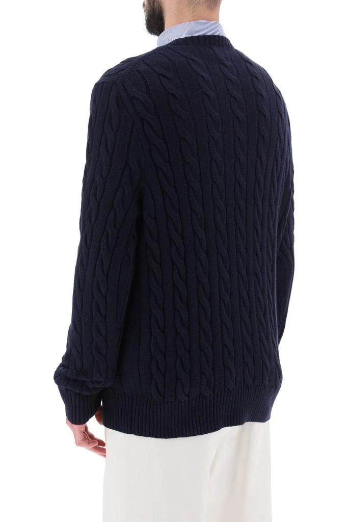 商品Ralph Lauren|cotton-knit sweater,价格¥766,第3张图片详细描述