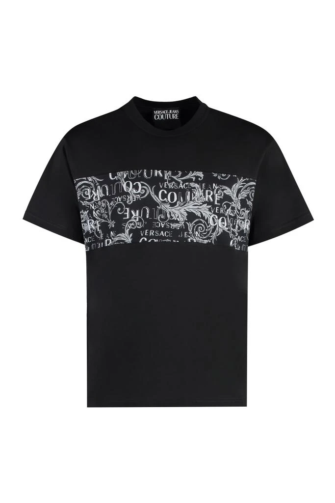 商品Versace|Cotton Crew-neck T-shirt,价格¥1039,第1张图片
