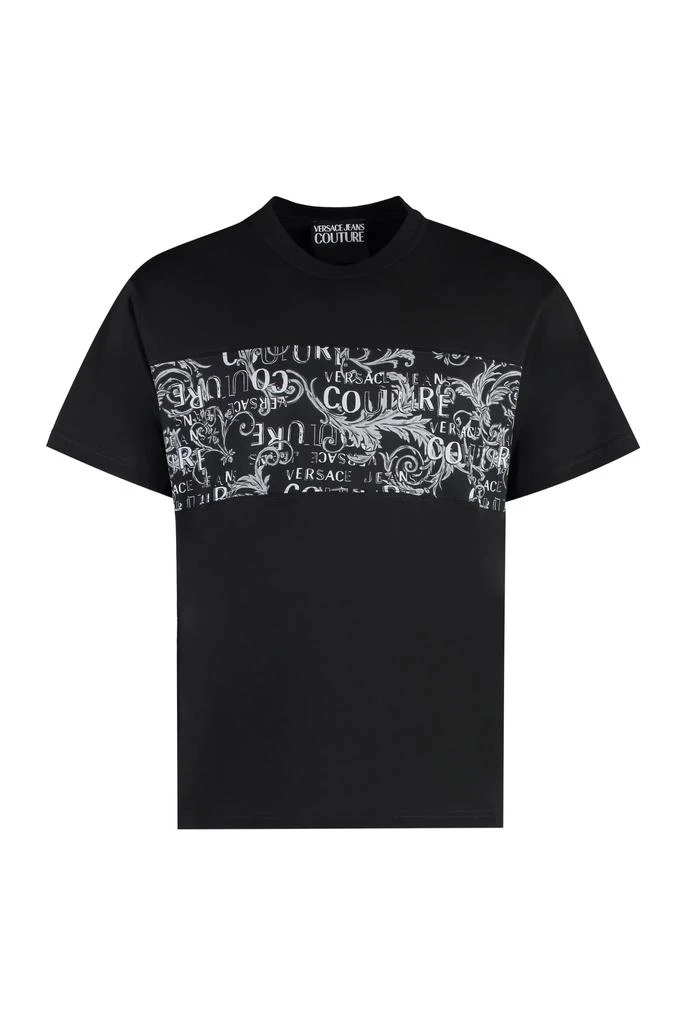 商品Versace|Cotton Crew-neck T-shirt,价格¥1007,第1张图片