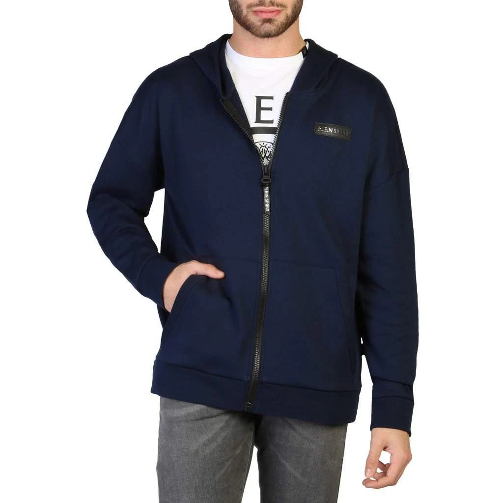 商品Plein Sport|Plein Sport Ziped Solid Color Sweatshirt,价格¥671,第1张图片