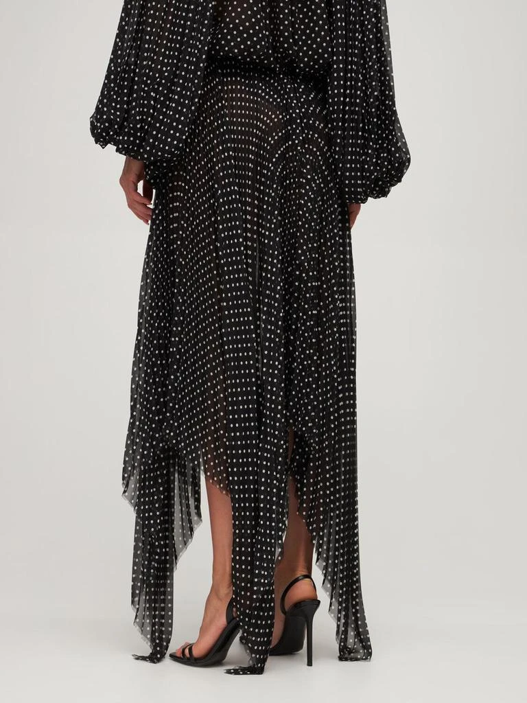 商品PRABAL GURUNG|Polka Dots Asymmetric Georgette Skirt,价格¥10664,第2张图片详细描述