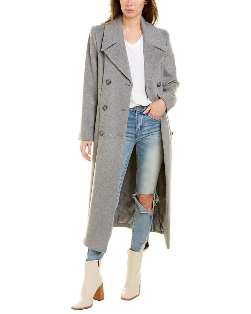 商品Kenneth Cole|Kenneth Cole Wool-Blend Maxi Coat,价格¥725,第1张图片