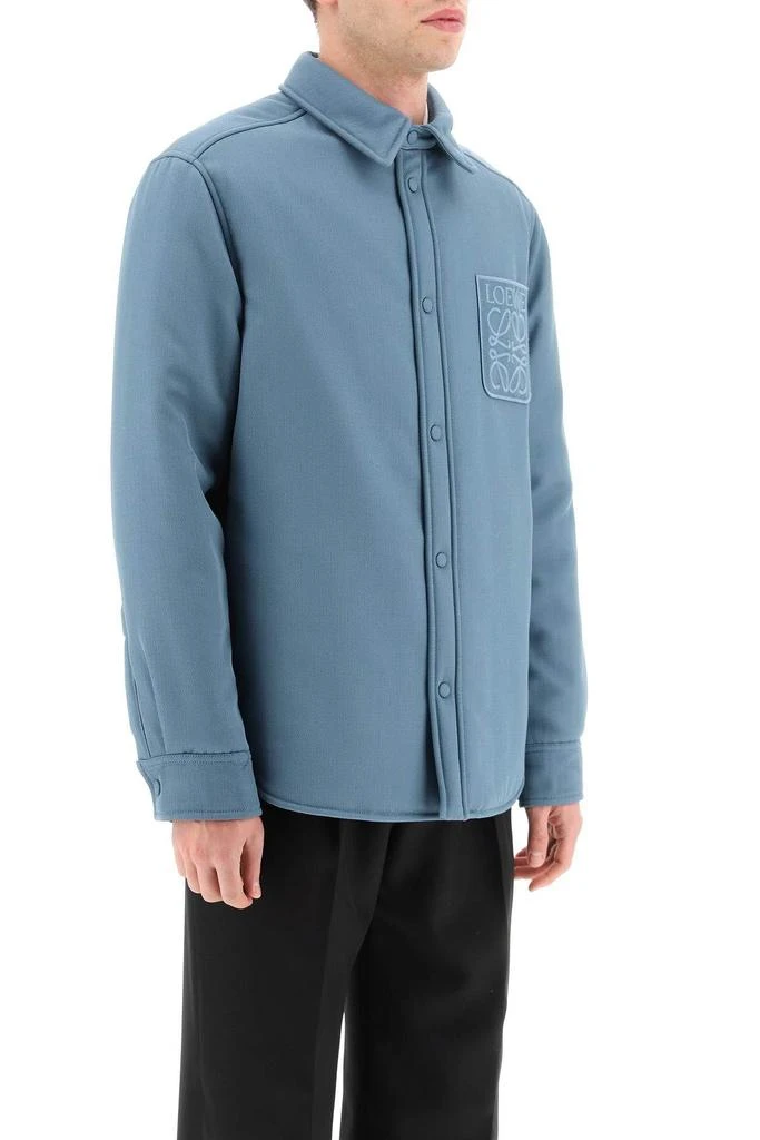 商品Loewe|'ANAGRAM' PADDED OVERSHIRT,价格¥10217,第3张图片详细描述