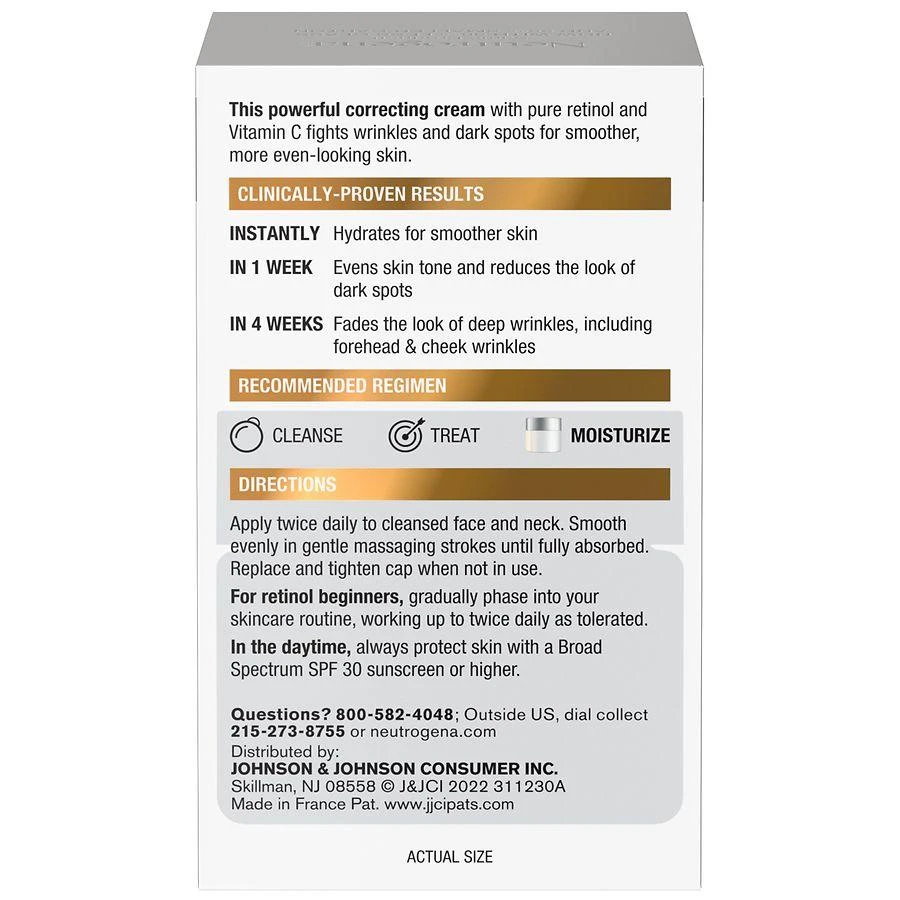 商品Neutrogena|Rapid Tone Repair Retinol + Vitamin C Face Cream,价格¥231,第2张图片详细描述